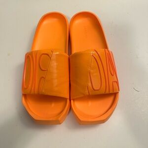 Jordan Nola Slide in Bright Citrus Women's Size 11